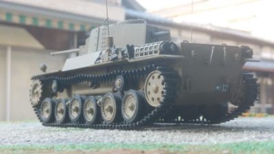 mockupﾌｧｲﾝﾓｰﾙﾄﾞ1/35一式中戦車･二式砲戦車