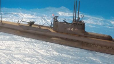 mockupﾆﾁﾓ1/200一等潜水艦乙型ｲ19