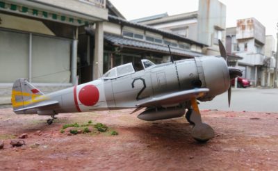 mockupﾊｾｶﾞﾜ1/32中島ｷ44二式単座戦闘機鍾馗Ⅱ型丙